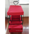 Folding Utility Wagon with Canopy for Kids